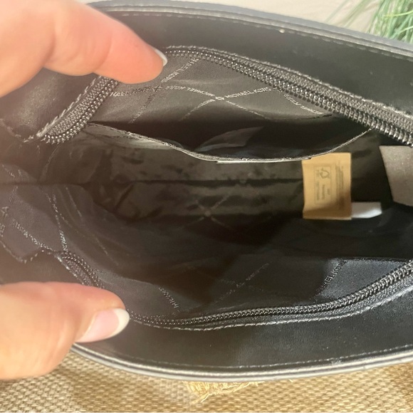 Michael Kors Black Jersey Crossbody Bag NWT - Picture 7 of 10